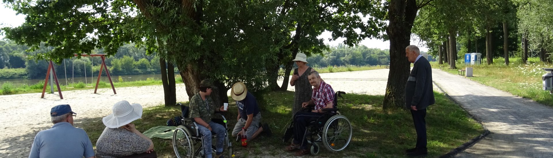 Krótki wyjazd na „Błonia” stalowowolskie.